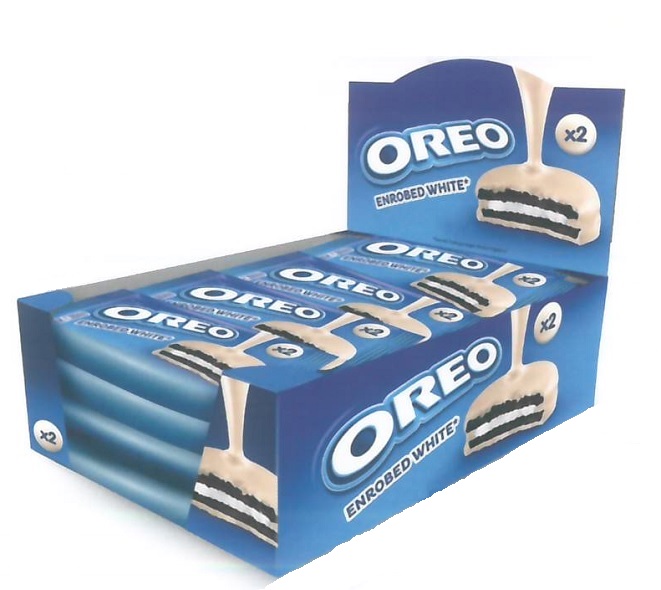 Oreo Enrobed Cioccolato Bianco 24 pz 41 gr - Girolimetti